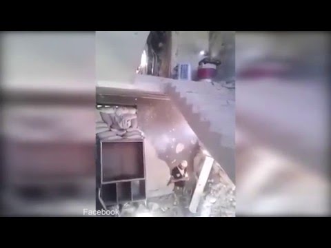 شاهد جندي ينفذ مقلبًا في صديقه باستخدام قذيفة هاون