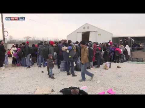 بالفيديو منع المهاجرين الأفغان من المرور إلى شمال أوروبا