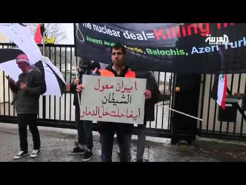 شاهد أهوازيون يؤيدون موقف السعودية من إيران وحزب الله