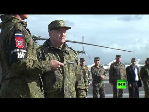 تكريم الجنود الروس بأوسمة حكومية روسية وسورية