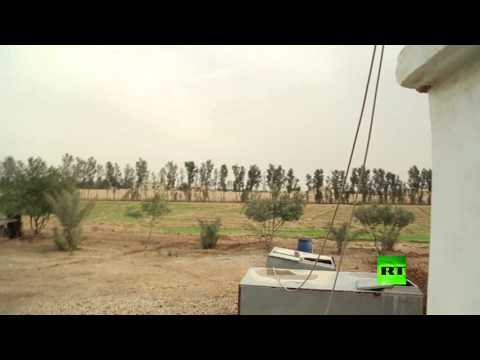 فريق تلفزيوني  يتعرض للقصف في شمال شرق سوريا