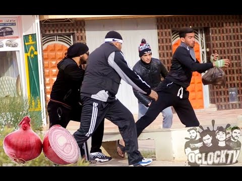 كاميرا خفية مغربية تفضح أعمال عصابة تجار البصل