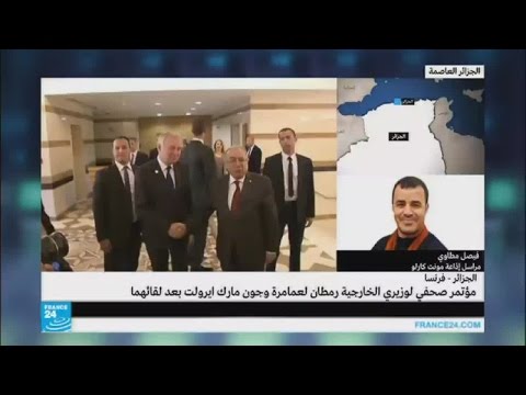 زيارتان متزامنتان لوزيري خارجية فرنسا وسورية إلى الجزائر