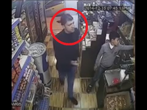 بالفيديو أذكى سرقة في العالم وصاحب المحل لم يفهم شيء