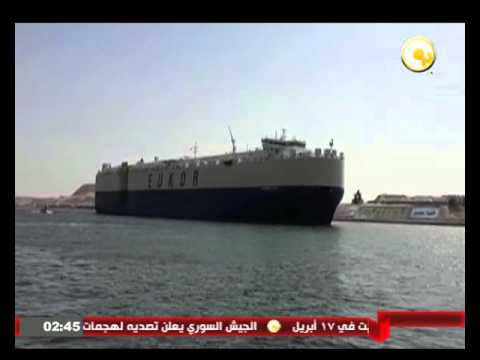 شاهد 122 سفينة عبرت القناة خلال 3 أيام