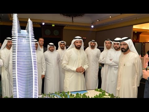 حاكم دبي يطّلع على المشاريع التنمويّة