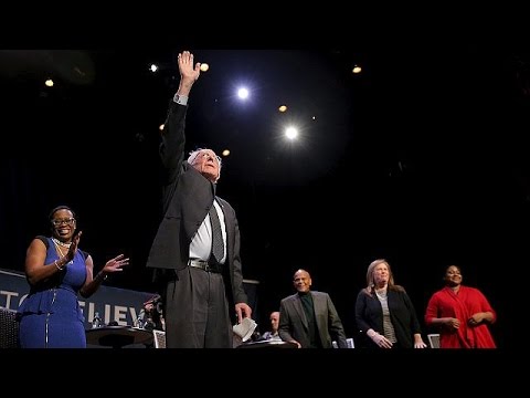 شاهد ساندرز يفوز على كلينتون في وايومينغ