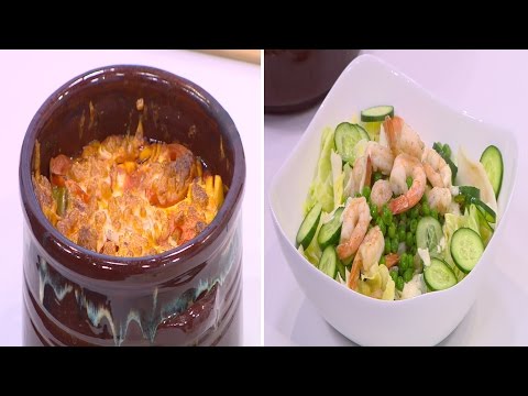 طاجن السبيط بالجمبري