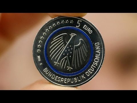 شاهد ألمانيا تطرح قطعة نقدية بـ5 يورو غير قابلة للتزوير