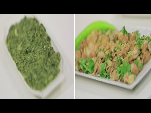 كبدة بانيه مع صوص كريمة القشدة وكينوا مسلوقة مع الجزر