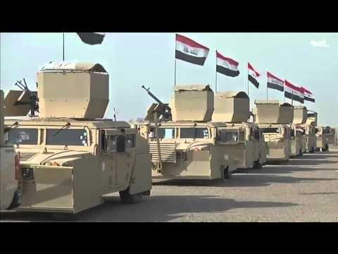 شاهد قوات أميركية تشارك في معركة الموصل