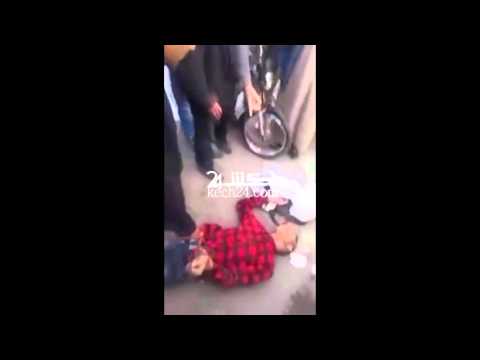 فيديواعتقال مجرم خطير استعمل الكريموجين في مواجهة رجل أمن