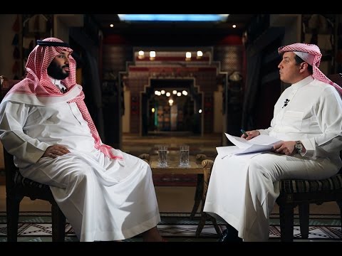 محمد بن سلمان في أول مقابلة تلفزيونية
