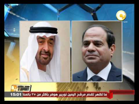 بن زايد يهنىء الرئيس السيسي في ذكرى تحرير سيناء