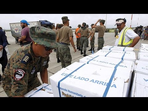 بالفيديو بوليفيا تقدم مساعدات إنسانية للإكوادور