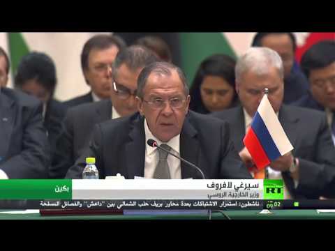 فيديو لافروف يؤكد دعوته لحوار سوري سوري مباشر
