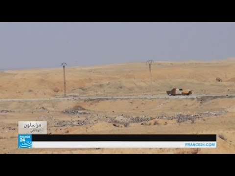 فيديو محاولة تنظيم داعش تنفيذ هجوم بسيارة مفخخة