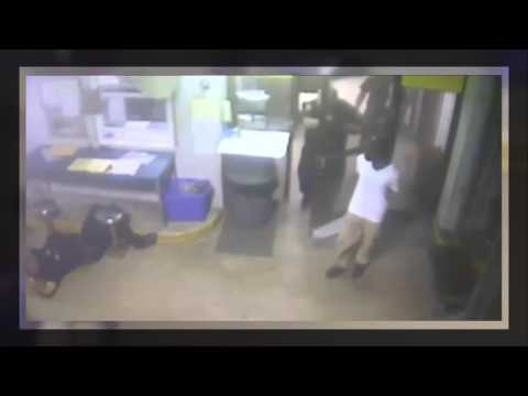 مجرم ينقد شرطي داخل مكتب الشرطة من نوبة قلبية