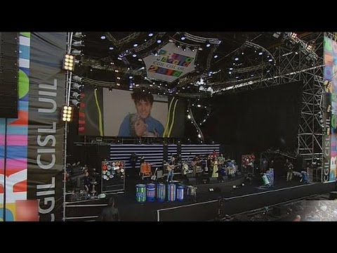 بالفيديوتخليد روح الطالب جوليو ريجيني خلال حفل عيد العمال في روما