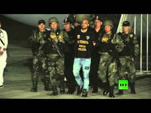 بالفيديو  كولومبيا تسلم الحلزون الخطر إلى البيرو