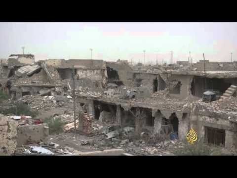 شاهد حجم الدمار في الرمادي