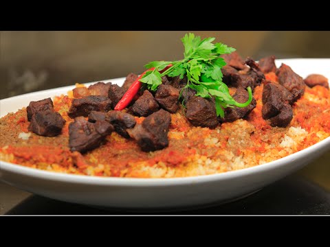 طريقة عمل فتة لحم