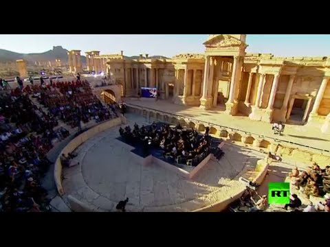 السيمفونية الروسية تحمي سماء تدمر