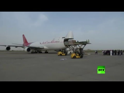 وصول مساعدات سعودية لنازحي الأنبار