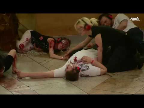 بالفيديو مناورات لقوات الأمن البريطانية تحسبا لأية أعمال متطرفة