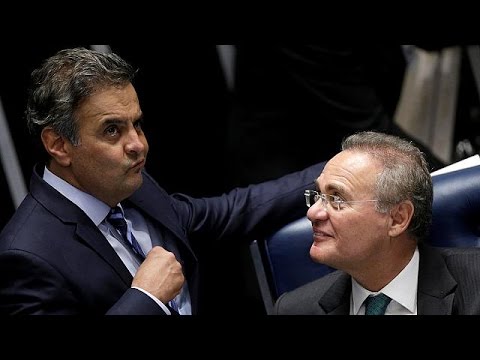 شاهد توتر خلال مناقشة مجلس الشيوخ لإجراء تنحية روسيف