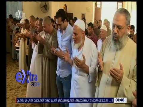 بالفيديو أهالي قرية ميت بدر حلاوة يؤدون صلاة الغائب على أرواح ضحايا الطائرة