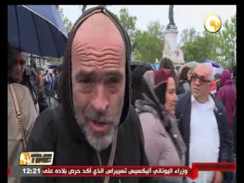 بالفيديو الشرطة الفرنسية تتظاهر في باريس احتجاجا على اتهامات طالتها