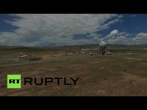 بالفيديو مناورات لعناصر من القوات الخاصة في أرمينيا