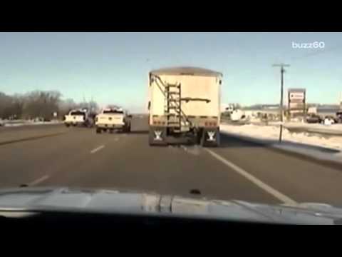 بالفيديو  شرطي ينقذ شاحنة على طريقة “مهمة مستحيلة”