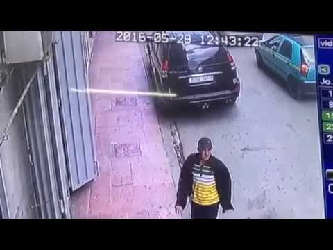بالفيديو طريقة جديدة في سرقة السيارات في طنجة