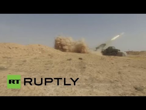 بالفيديو الجيش السوري يخوض معاركًا عنيفة ضد المتطرفيت