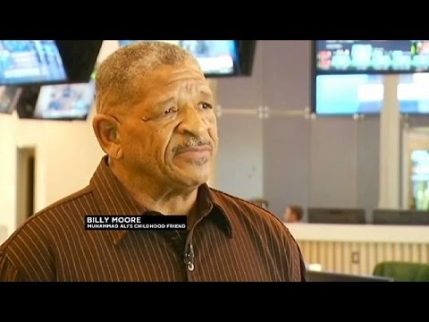 شاهد أصدقاء محمد علي كلاي ينعوه