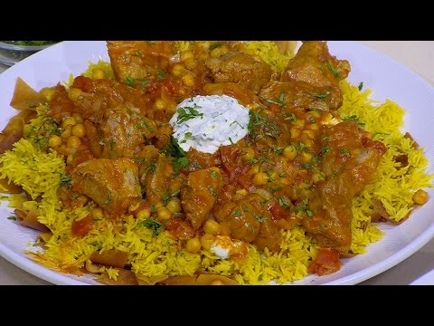 طريقة عمل فتة اللحم بالحمص