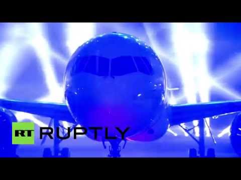 بالفيديو روسيا تعرض طائرة الركاب ms21 الجديدة