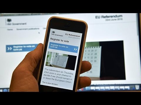 بالفيديو تمديد فترة تسجيل البريطانيين في الإستفتاء