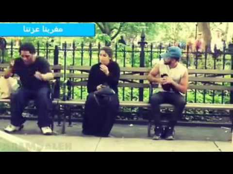 شاهد خلع حجاب فتاة مسلمة بالقوة