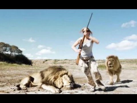 شاهد لحظة هجوم أسد أفريقي على فتاة انتقامًا لصديقه