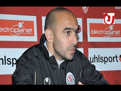 بالفيديو الفتح الرباطي يجدد عقد مدربه الركراكي إلى 2020
