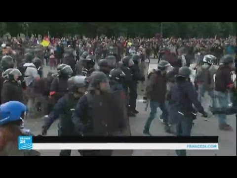 أحداث العنف في مظاهرات باريس تثير جدلا في فرنسا