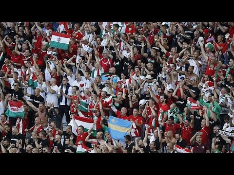 المنتخب المجري يحتفل بالعودة إلى عُرس كأس أوروبا 2016