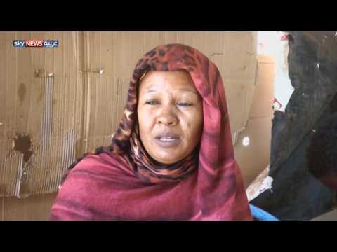 أم سودانية تعيل 7 أطفال بعد أن أقعد المرض زوجها