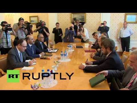 الجربا يبحث مع لافروف استئناف المفاوضات السورية