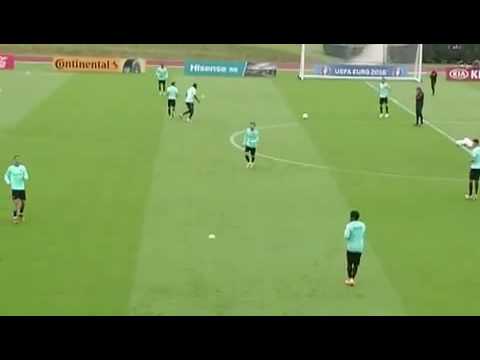 منتخب البرتغال بقيادة رونالدو يواصل استعداداته لربع النهائي