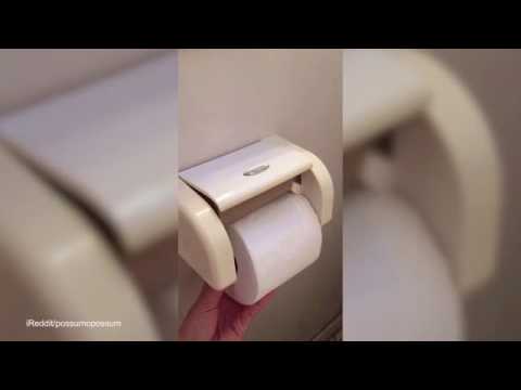 اختراع ياباني جديد لمناديل الحمام الورقية