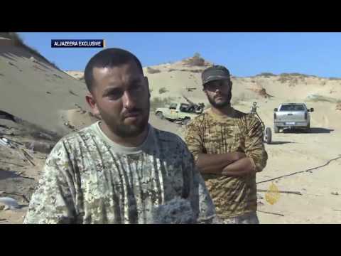 شاهد مواجهات بين القوات الليبية وتنظيم داعش في سرت